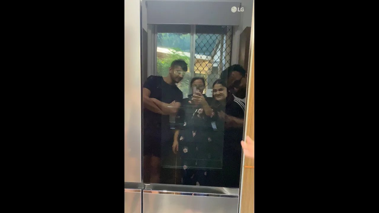 Unboxing and Setting up Our LG InstaView Knock Knock ✊🏻 Refrigerator